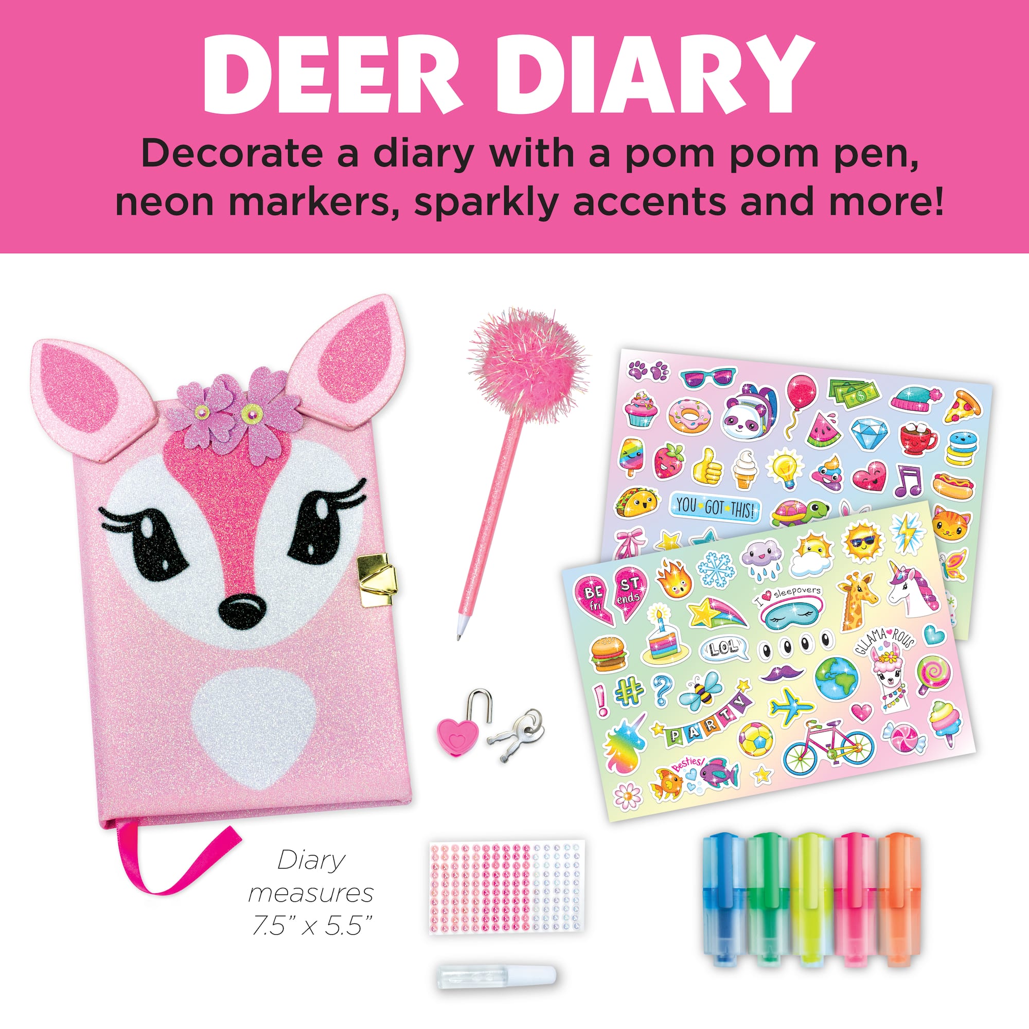 Creativity for Kids Deer Diary Kit